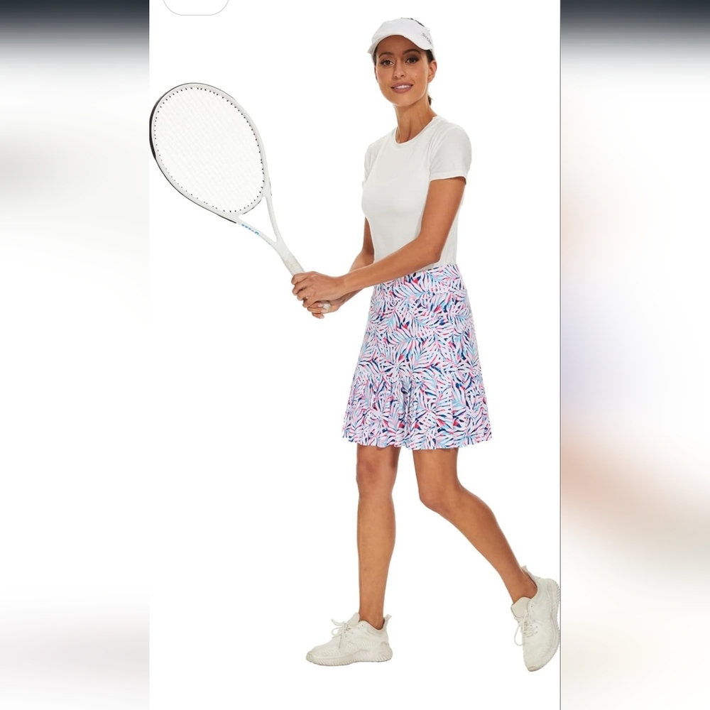NWOT Women's Patterned Tennis Skirt